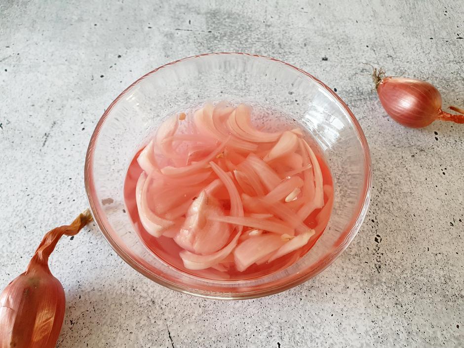 Eingelegte Schalotten