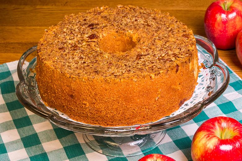 Apfelkuchen mit Süßlupinenmehl