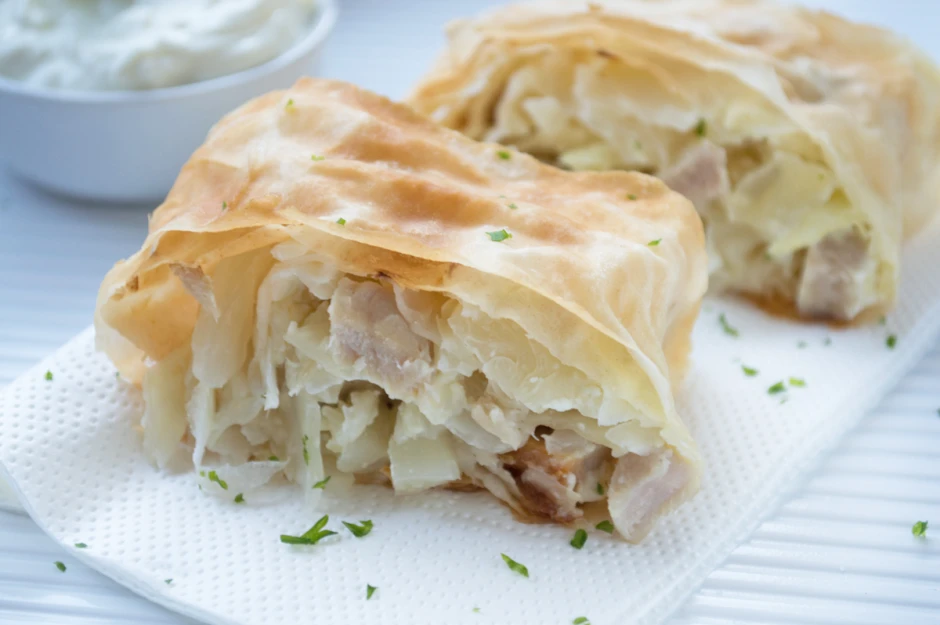 Würziger Krautstrudel