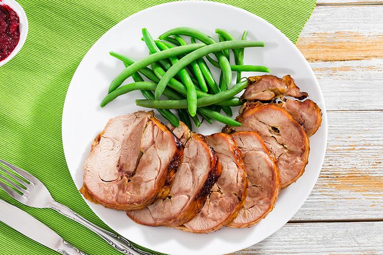 Deftiger Putenrollbraten