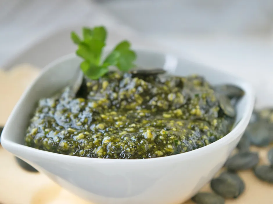 Kürbiskernpesto selber machen