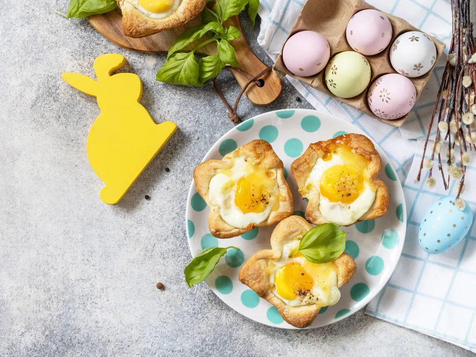 Osterhasen Muffins