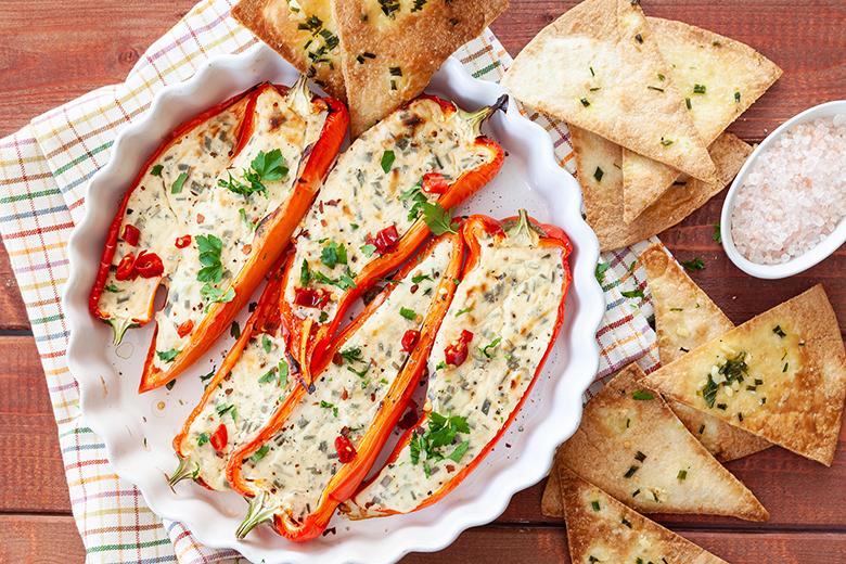 Frischkäse-Paprika