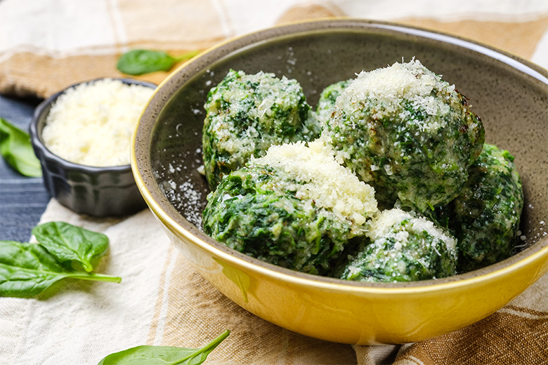 Spinatknödel