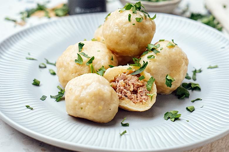 Hascheeknödel