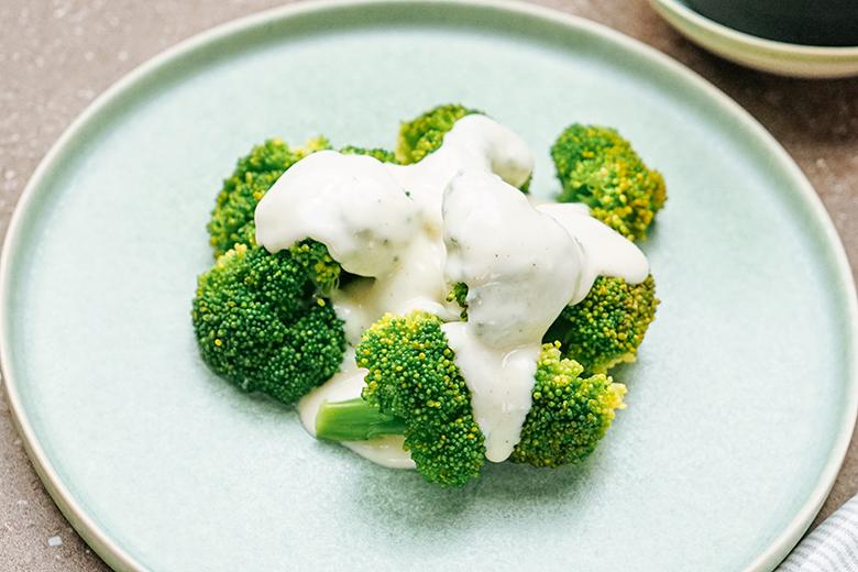 Brokkoli in Käsesauce