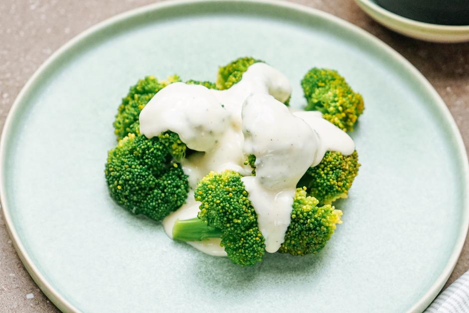 Brokkoli in Käsesauce