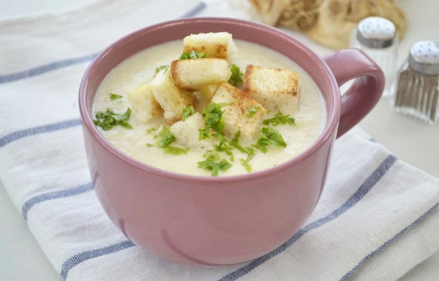 Sellerieschaumsuppe