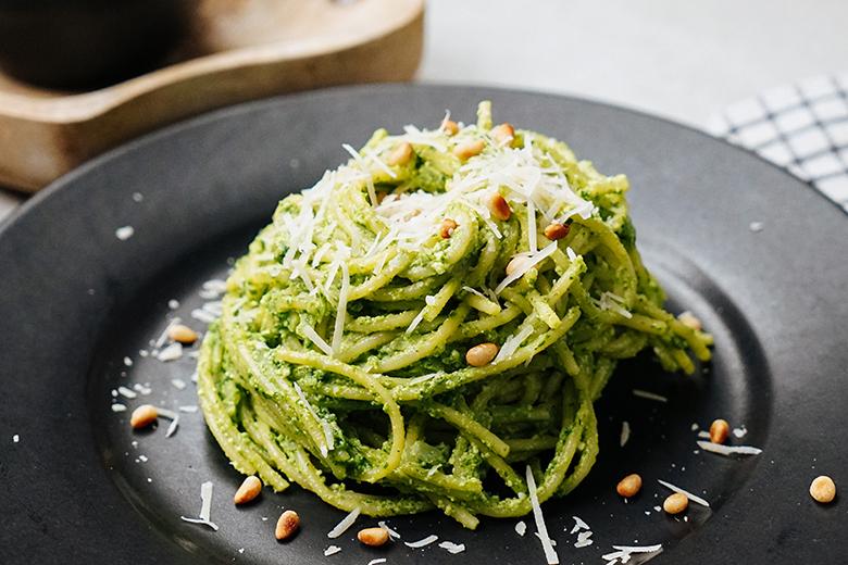 Bärlauchspaghetti