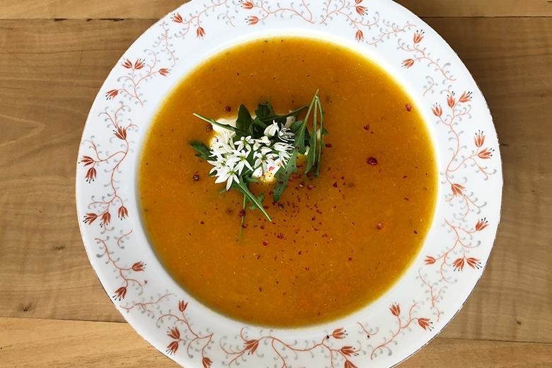 Orangensuppe