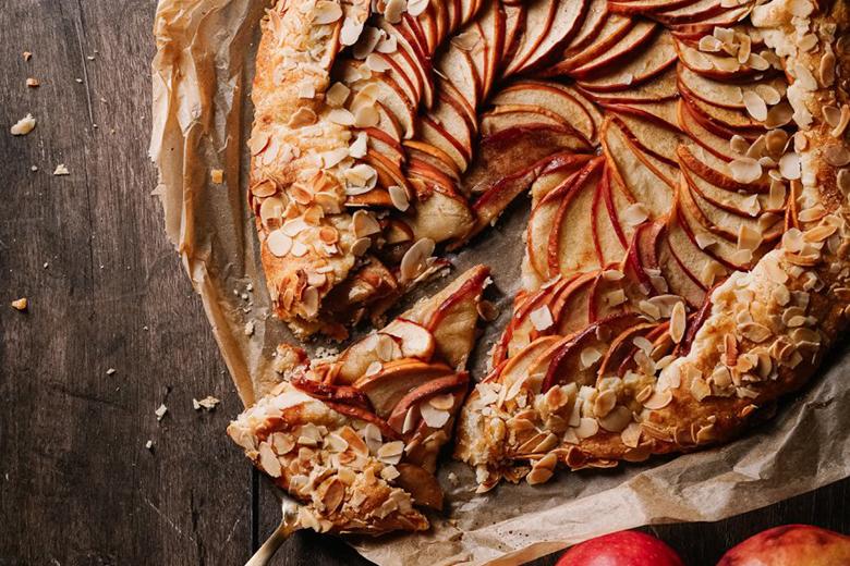 Apfel-Balsamico Galette