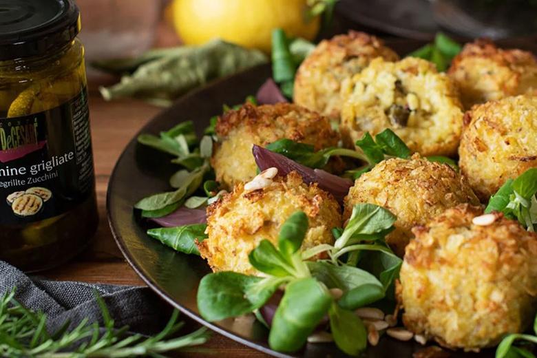 Knusprige Arancini mit Chipskruste