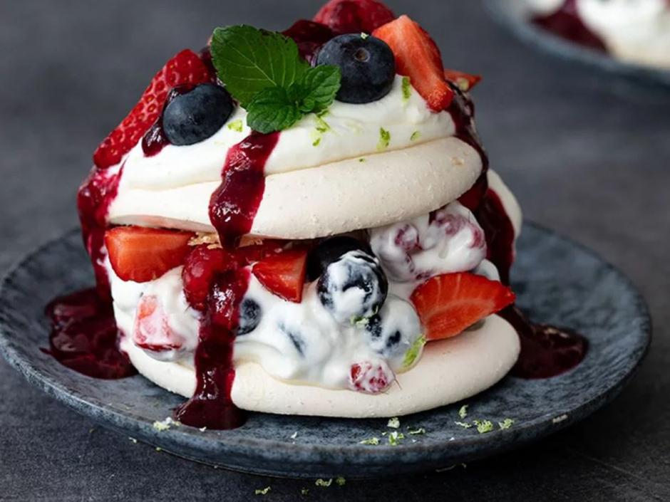 Mini-Pavlova Törtchen