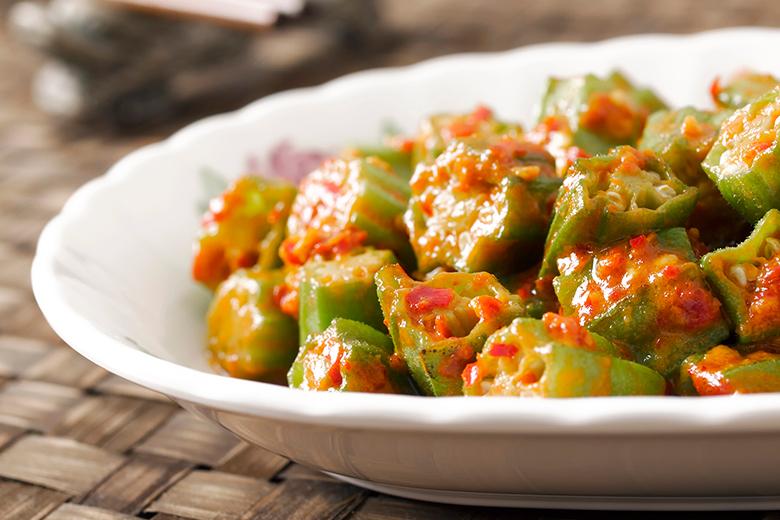 Okra in Chilipaste