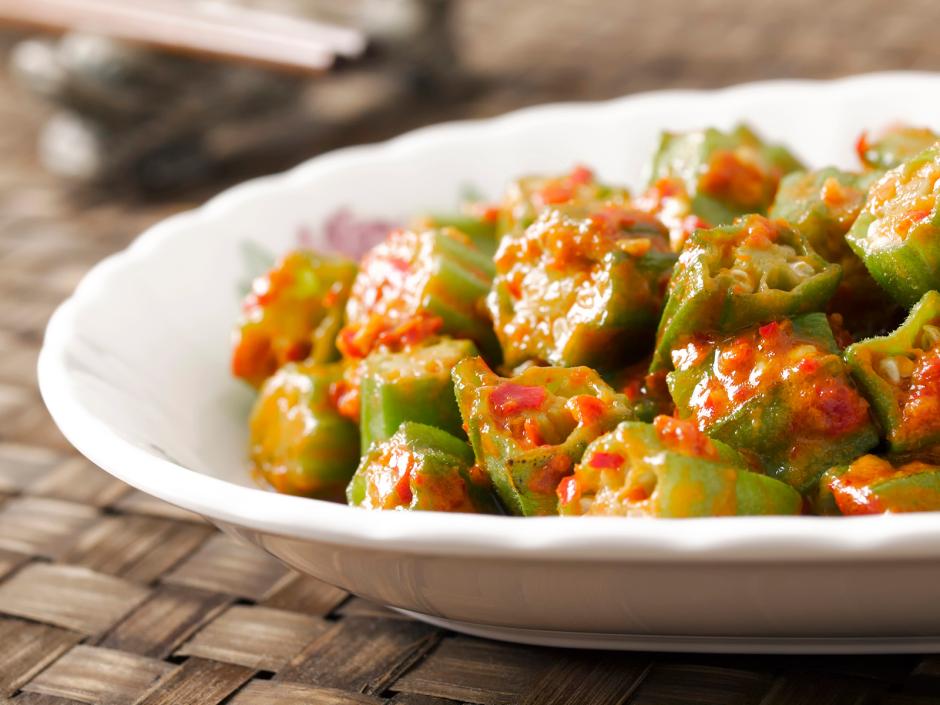 Okra in Chilipaste