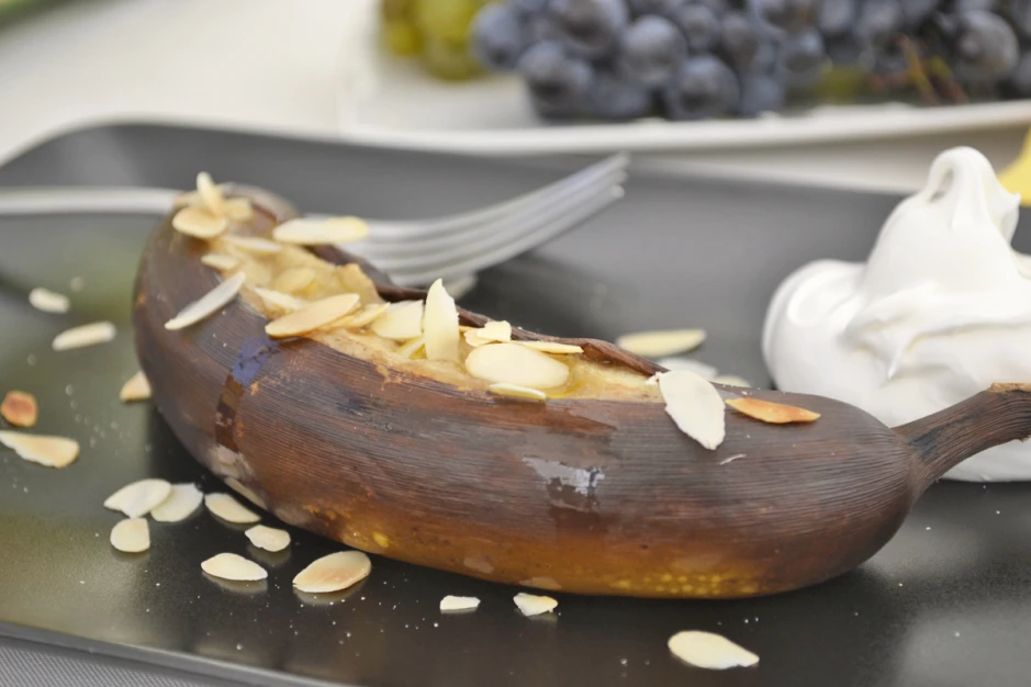 Gegrillte Bananen