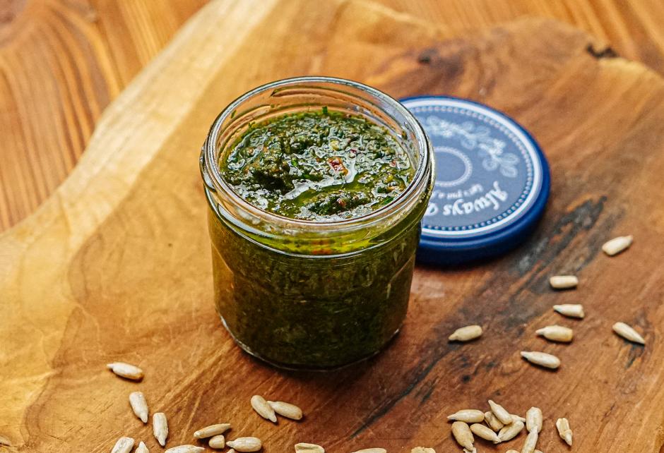 Löwenzahn-Pesto