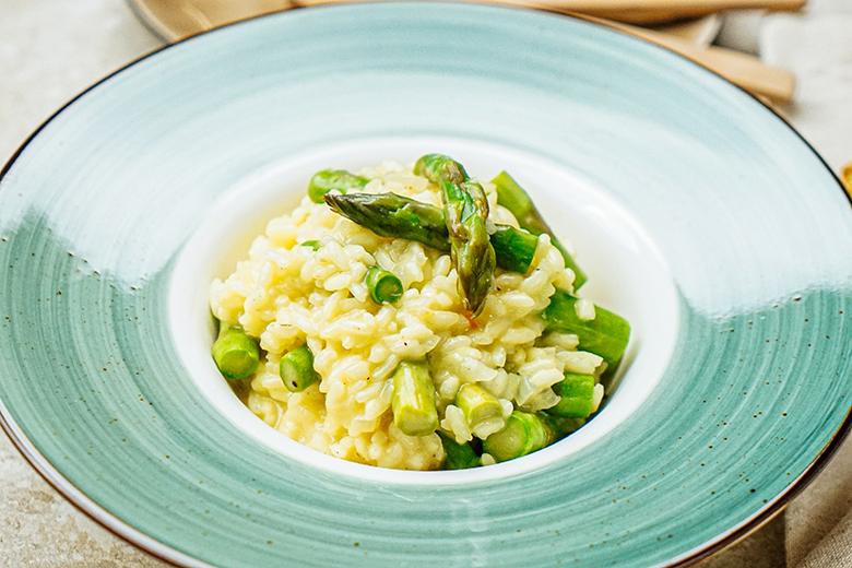 Spargelrisotto