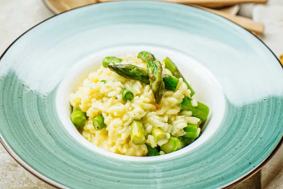 Spargelrisotto
