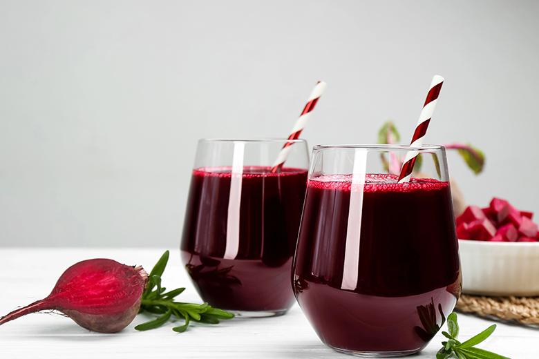 Rote Rüben Rum Sour