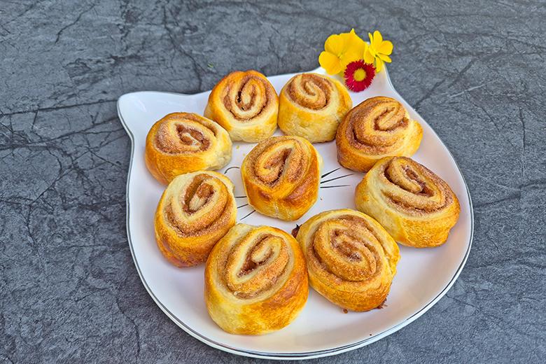 Mini-Zimtschnecken aus dem Airfryer