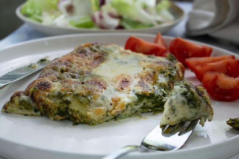 Spinat-Karotten Lasagne
