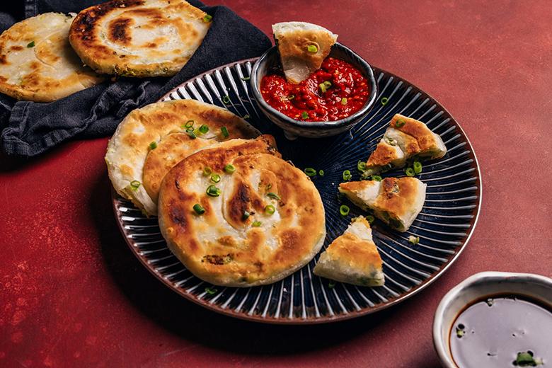 Cong You Bing – Frühlingszwiebel Pancakes