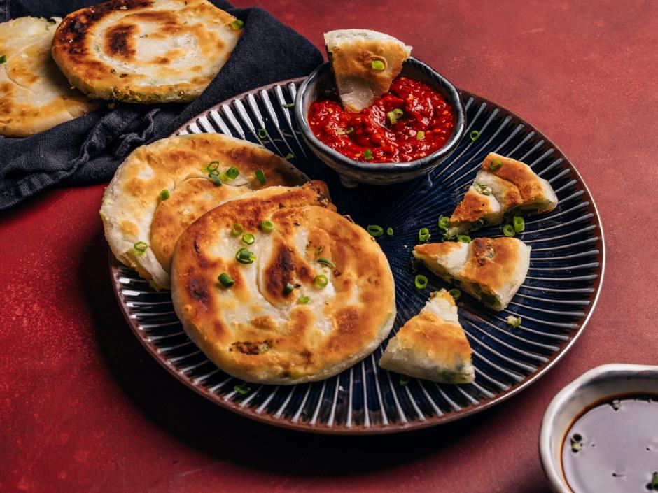 Cong You Bing – Frühlingszwiebel Pancakes