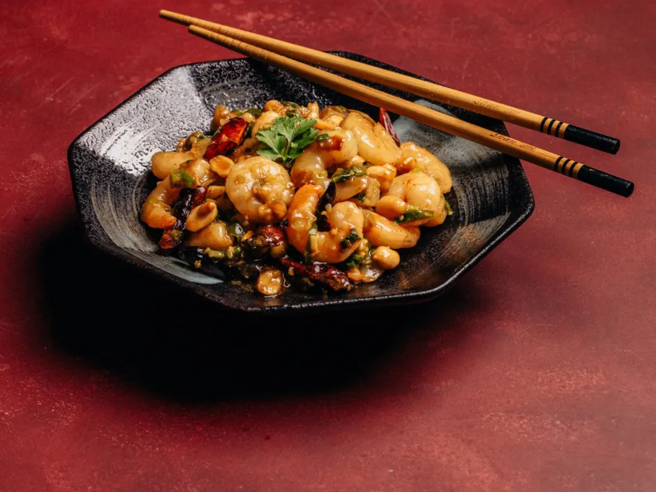 Kung Pao Garnelen