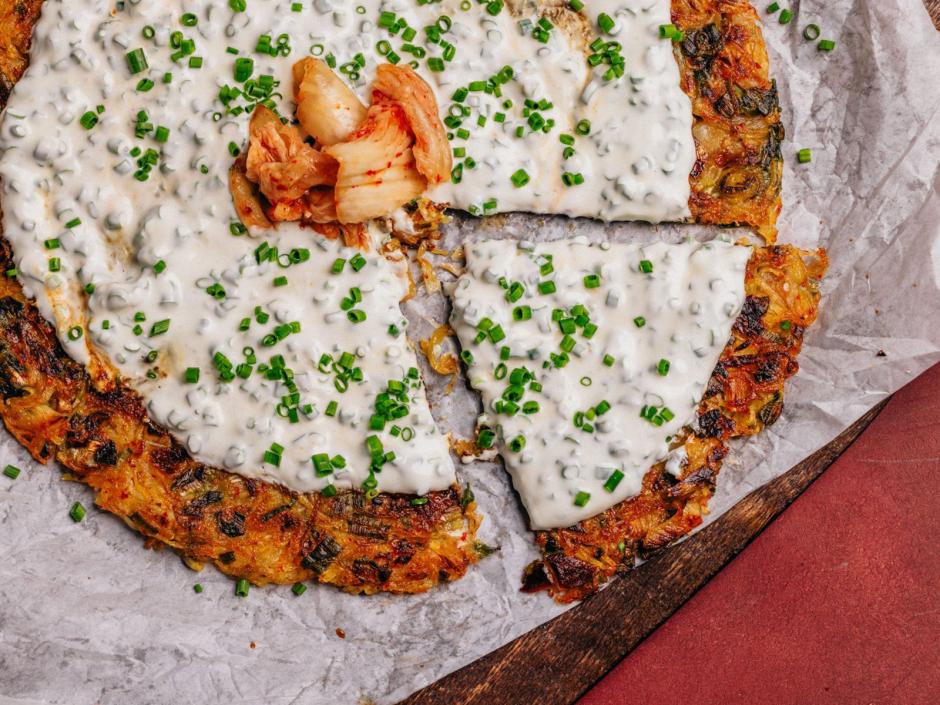 Kimchi-Kartoffelpuffer