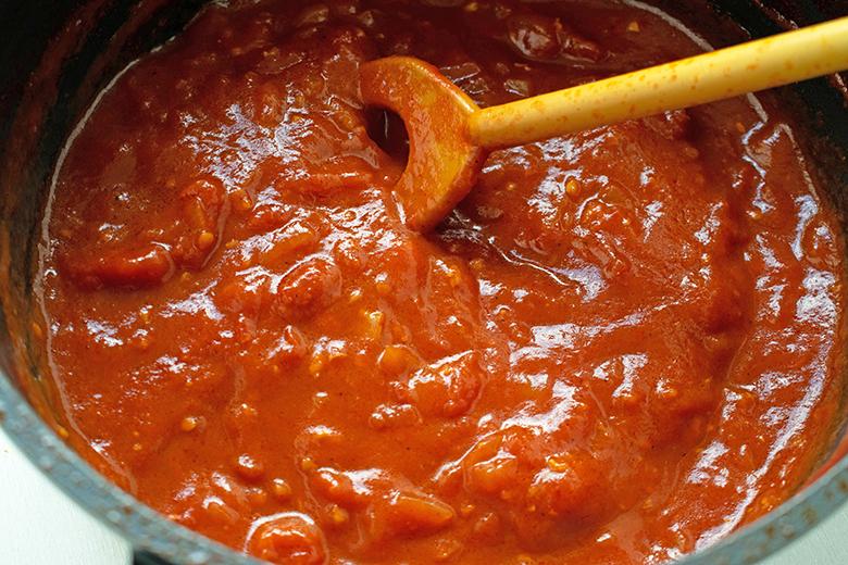 Scharfes Tomaten-Chutney