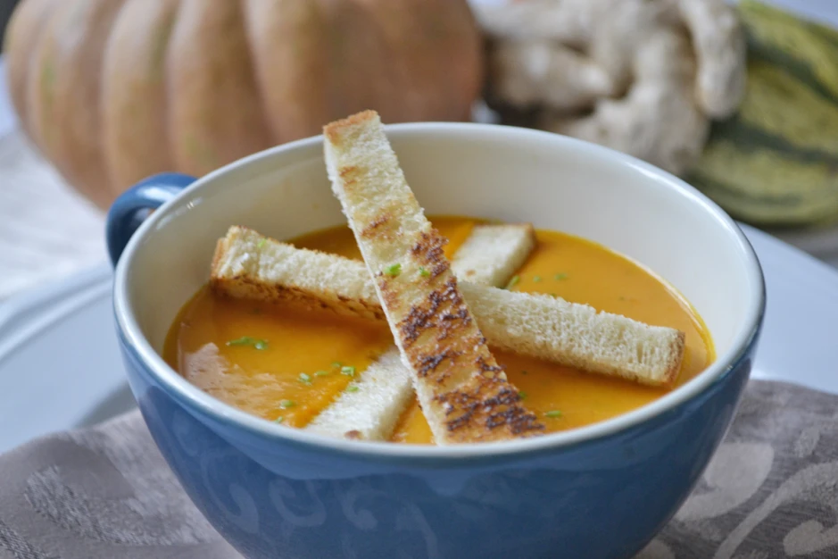 Ingwer-Kürbis-Suppe