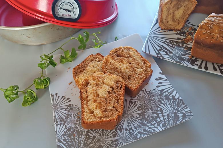 Kaffee-Marmorkuchen aus dem Campingbackofen