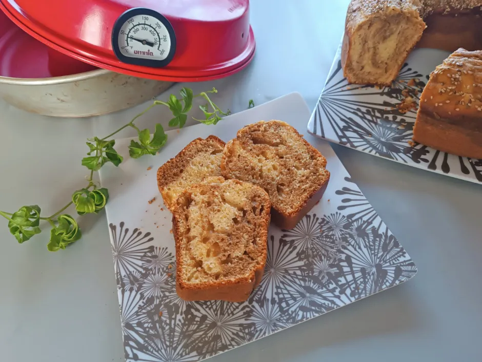 Kaffee-Marmorkuchen aus dem Campingbackofen