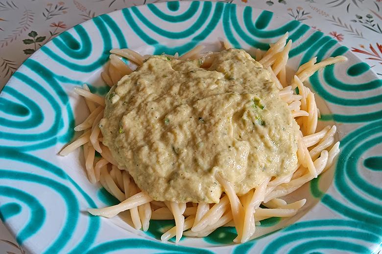 Zucchini-Sauce für Pasta