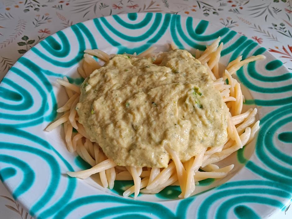 Zucchini-Sauce für Pasta