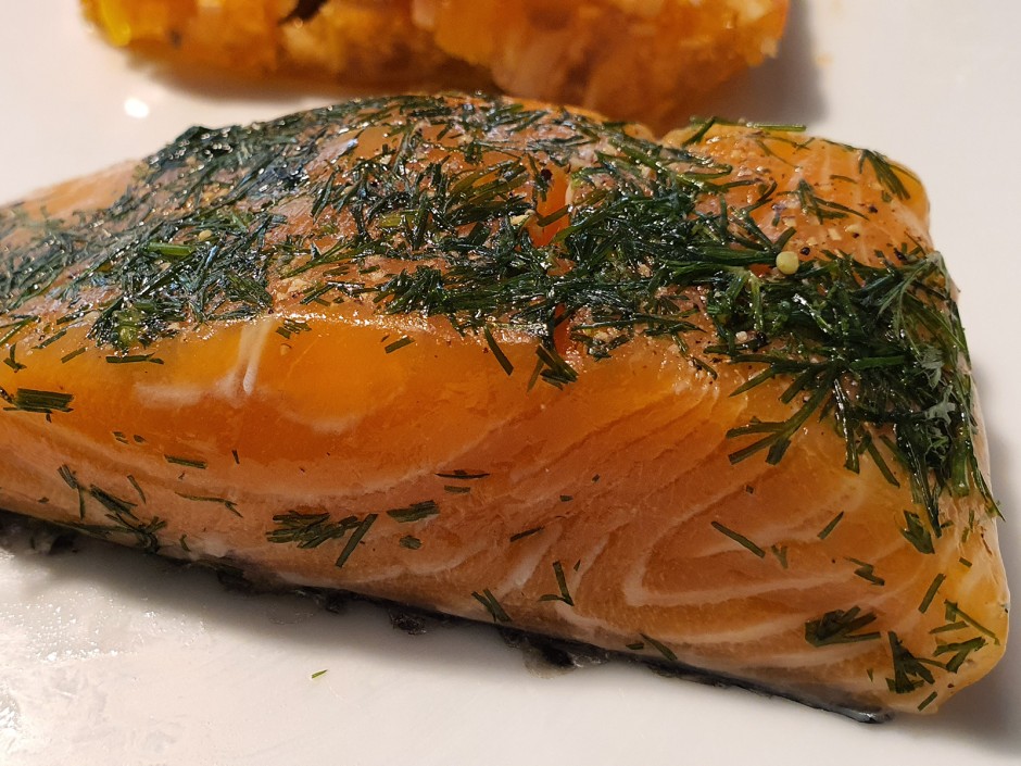 Gebeizter Lachs