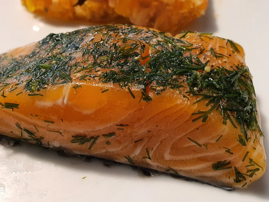 Gebeizter Lachs