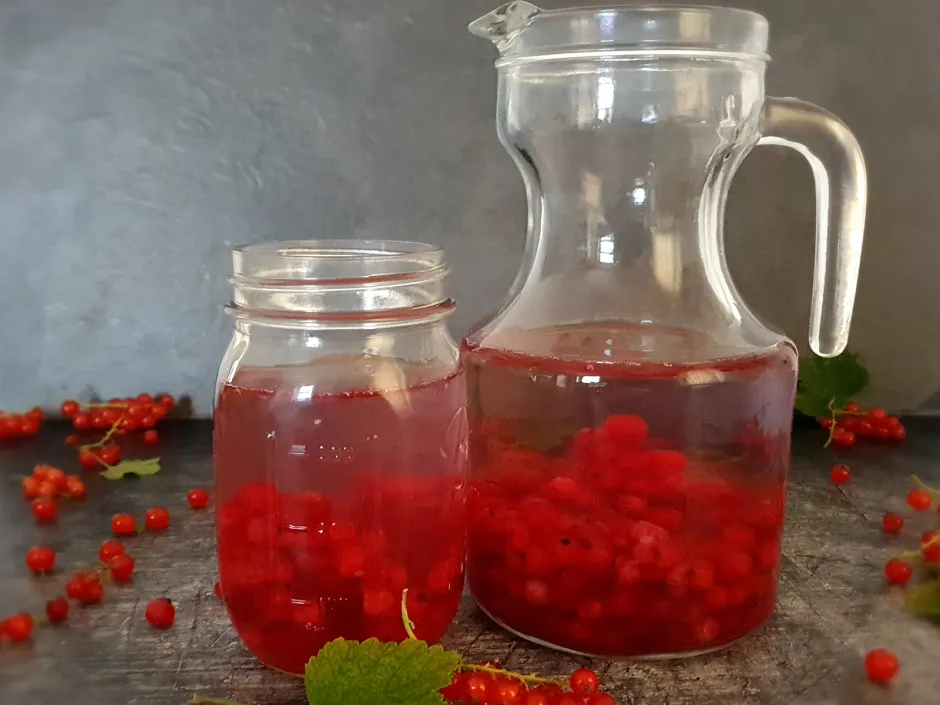Detox Ribisel-Wasser