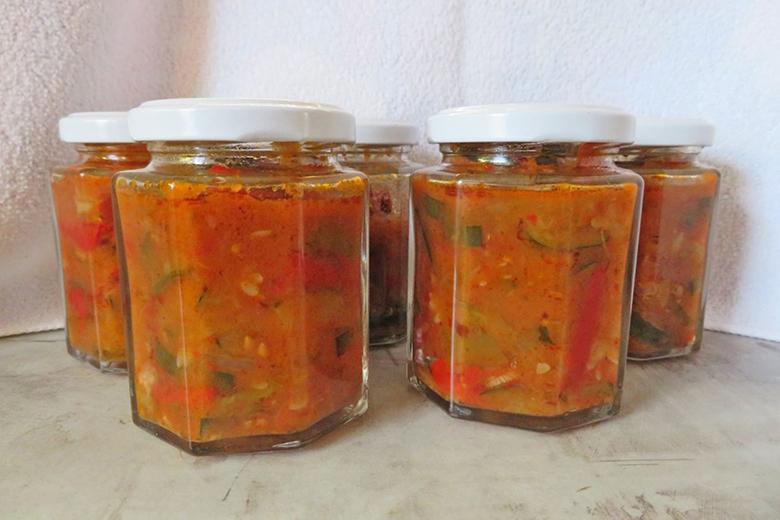 Zucchini-Chutney