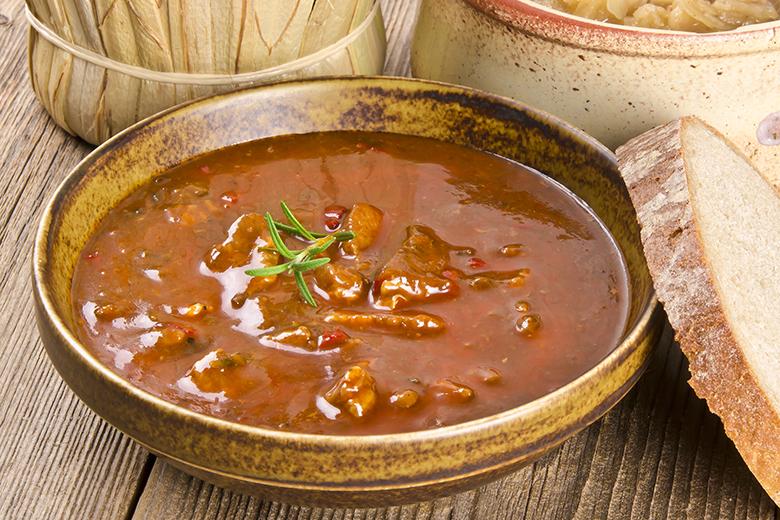 Slow Cooker Gulaschsuppe