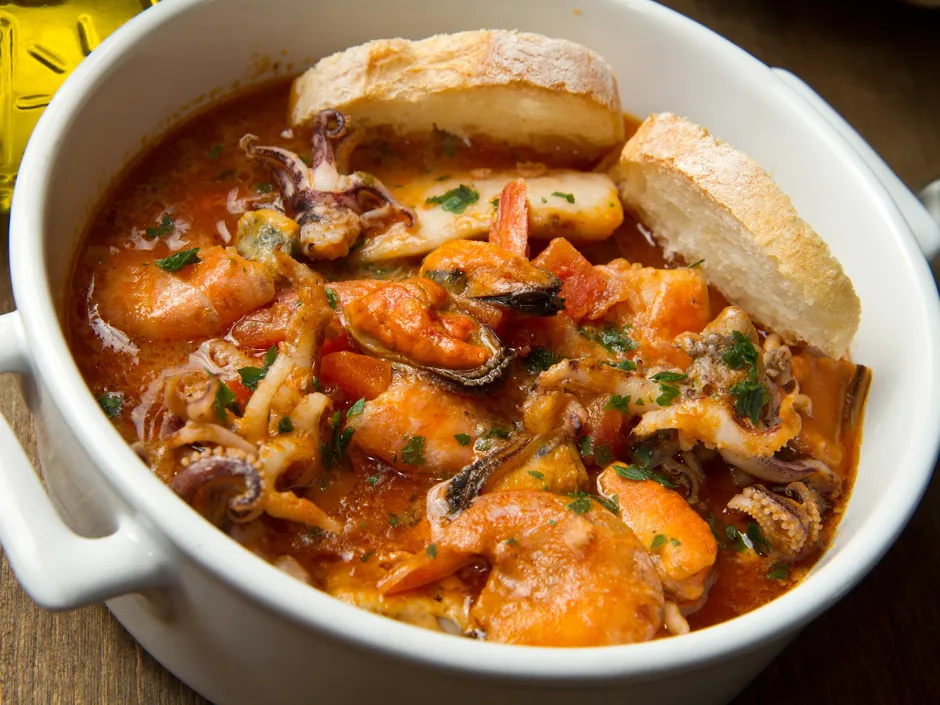 Meeresfr&uuml;chte Eintopf aus dem Slow Cooker