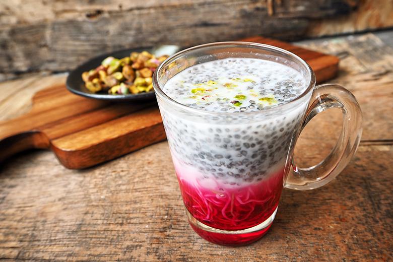 Falooda Glasnudel Dessert
