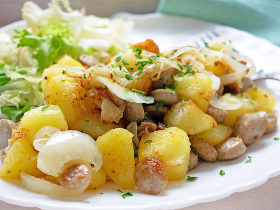 Bratwurstgröstl