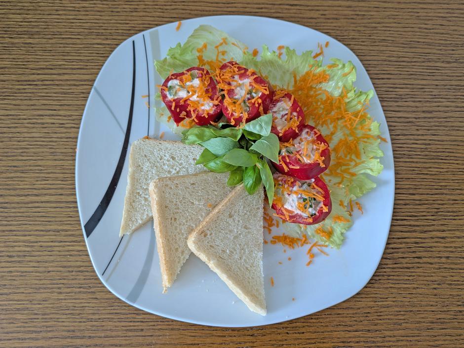 Gefüllte Spitzpaprika