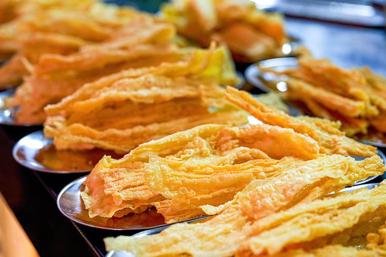 Yuba frittiert