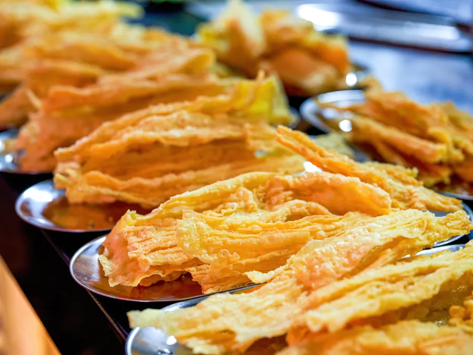 Yuba frittiert