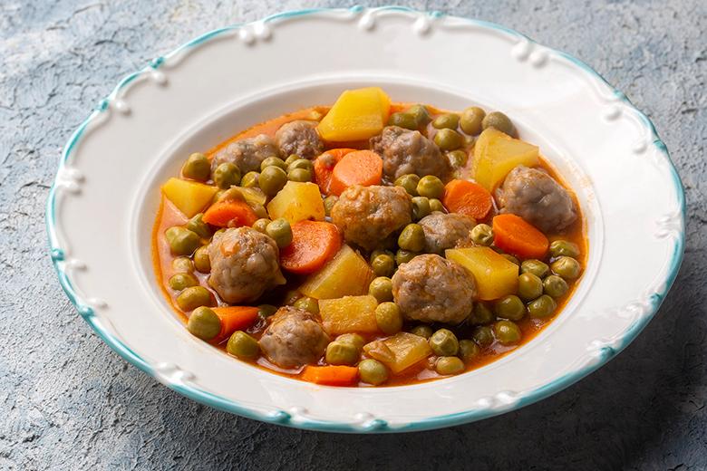 Kofta Bezelye Erbseneintopf