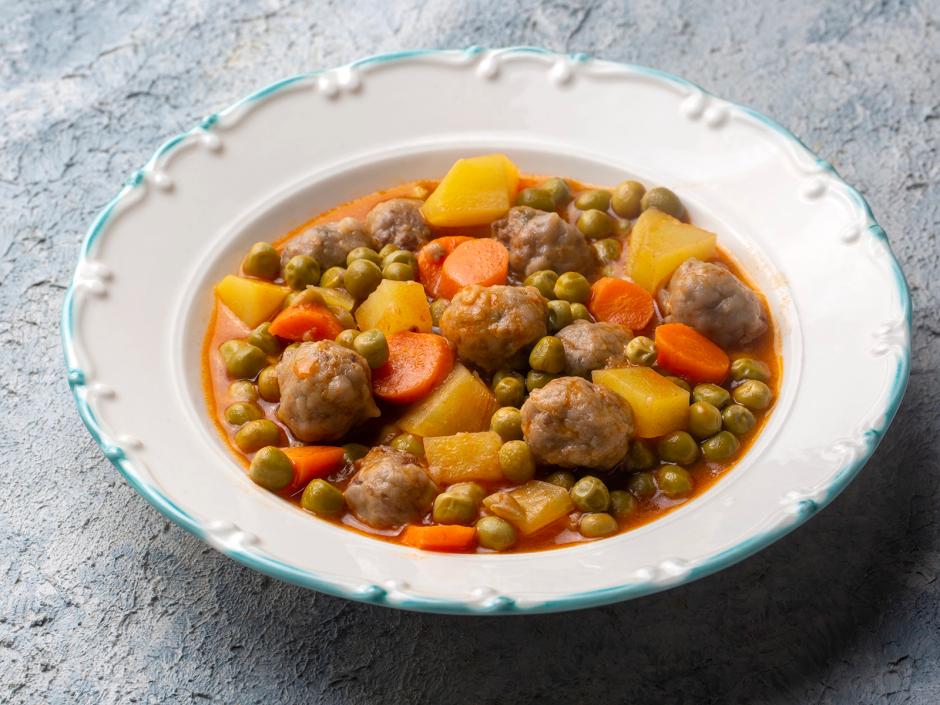 Kofta Bezelye Erbseneintopf
