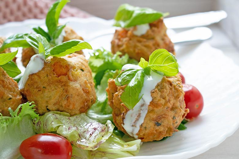 Tofu-Gemüsebällchen